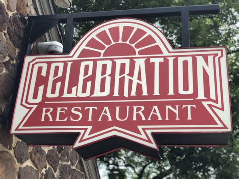 Celebration restaurant - Save. Share. 2,558 reviews #1 of 23 Restaurants in Celebration ££ - £££ American Bar Seafood. 721 Front St, Celebration, Orlando, FL 34747-4918 +1 407-566-2526 Website Menu. Closes in 29 min: See all hours.